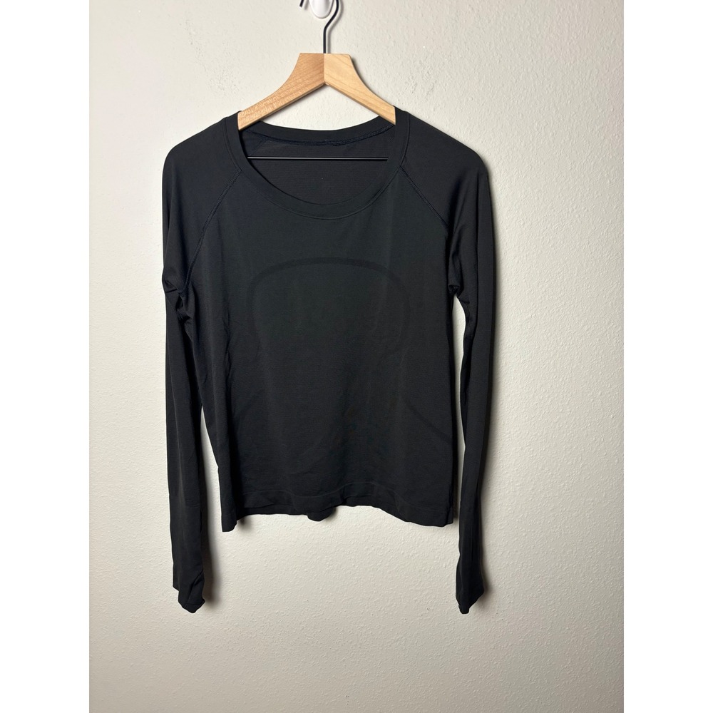 Lululemon Swiftly Tech 2.0 Race Length Long Sleeve Black Size 12